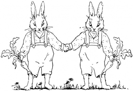 rabbit-family-with-carrots-coloring-page