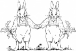 rabbit-family-with-carrots-coloring-page