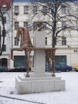 Памятник Ярославу Гашеку _ Прага, Чехия