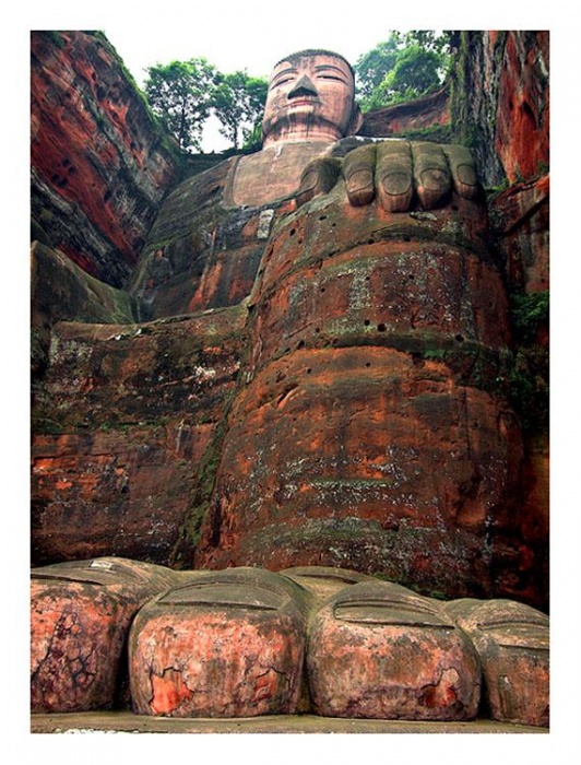 Статуя Будды Майтрейи (Maitreya) , Лэшань, Китай