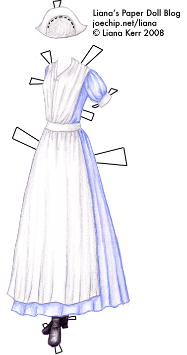 halloween-costume-seventeen-dorcas-snodgrass-1910s-light-blue-nurses-outfit-with-full-white-apron-and-cap-tabbed