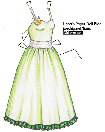 light-green-tea-length-1950s-prom-dress-with-green-tulle-and-white-lace-sash-tabbed