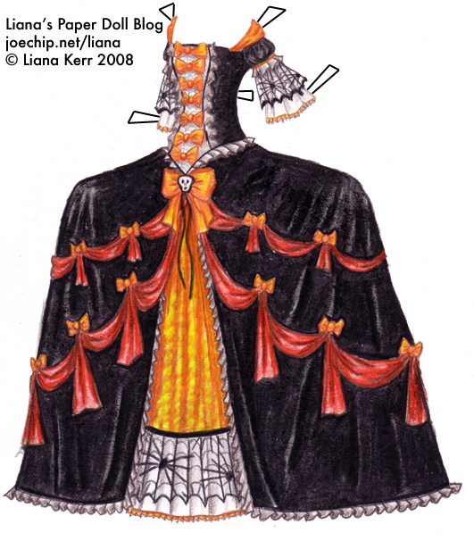 halloween-costume-twenty-halloween-themed-1700s-french-court-dress-with-orange-bows-and-spider-lace-tabbed