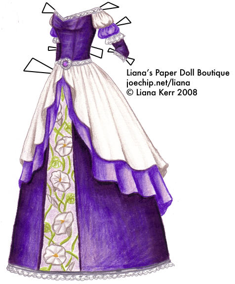 the-twelve-dancing-princesses-a-christmas-tale-day-3-daphnes-purple-gown-with-light-purple-and-silver-accents-and-moonflowers-ta