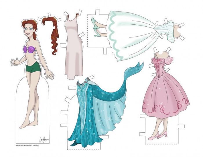 Sierra-as-a-paper-doll-the-little-mermaid