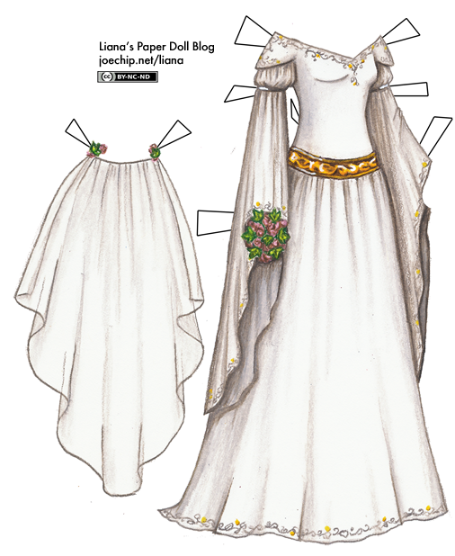 midevil wedding dresses