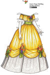 1863-ball-gown-in-yellow-with-green-ribbons-over-white-lace-skirt-with-harvest-trimmings-for-thanksgiving-tabbed