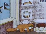 Рыжий кот из мультфильма "Хитрая ворона"