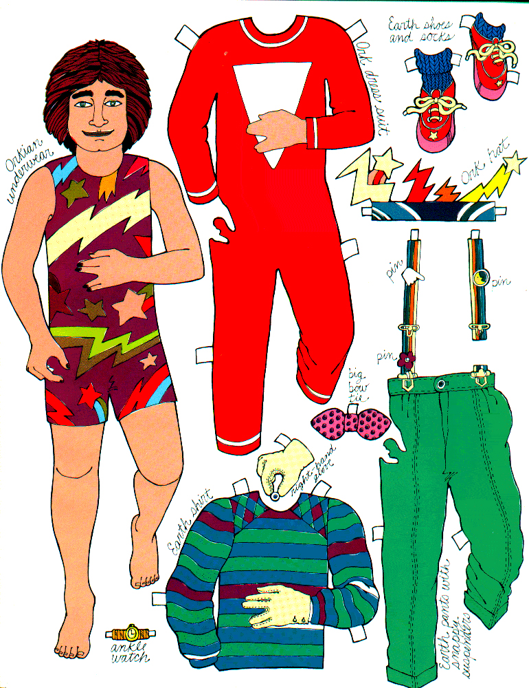 mork paper doll