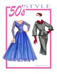 50' Style Paper doll by Eileen Rudisill Miller2