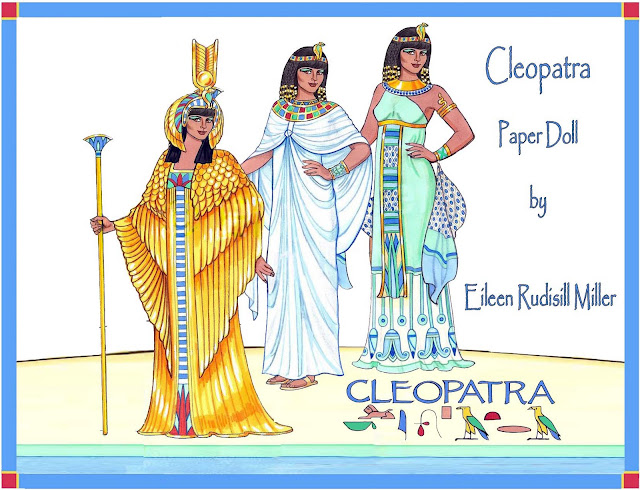 Cleopatra Paper doll by Eileen Rudisill Miller1 Cover