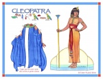 Cleopatra Paper doll by Eileen Rudisill Miller1