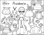 prudence_black_white_printable_paper_doll