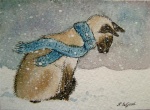 ACEO_Siamese_in_Blizzard