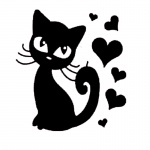 14-8-16-5CM-Car-Sticker-Funny-Cat-With-Love-Animal-Cute-Vinyl-Decal-Car-Styling