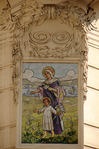 Прага. Дом 96/9 на углу Майзелевой и Широкой улиц