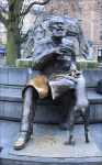 Брюссель, Бельгия _Памятник бургомистру (крупный план)