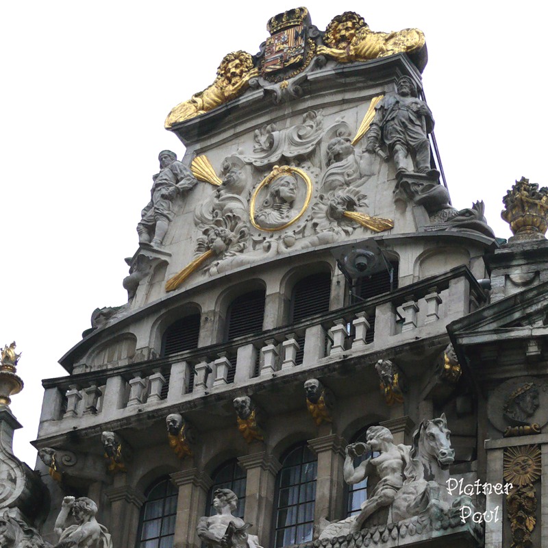 Брюссель, Бельгия _Дом на Площади ГрандПлас