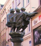 Брюссель, Бельгия _ Фонтан "Три слепца" (?)