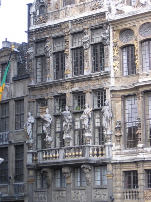 Брюссель, Бельгия _Дом на Площади ГрандПлас