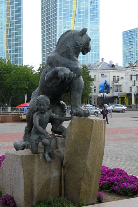 Астана, Казахстан. Скульптура