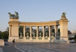 Будапешт _ Памятник 1000-летия обретения венграми Родины (фрагмент)