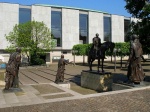 Памятник «Геттингенской семерке» в Ганновере (фрагмент)