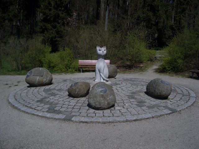 Хоф (Германия) в парке Терезеенштайн (Theresienstein)