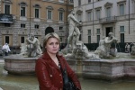 Рим. Фонтан на площади Навона