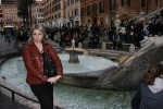 Рим. Фонтан "Лодочка" на площади Испании
