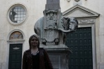 Рим. Слоник Бернини у церкови Санта-Мария сопра Минерва