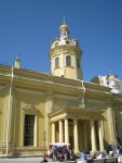 Вход в Петропавловский собор со стороны Невских ворот (пристани)