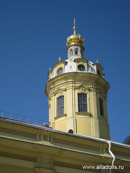 Купол Петропавловского собора