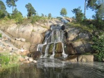 Водопад в парке «Сапокка»