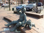 Серия забавных скульптур Harrislee / Фленсбурге (Германия)
