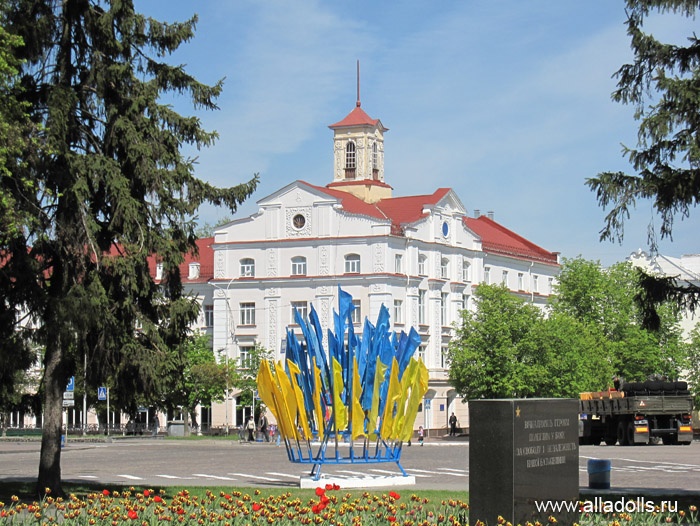 Одно из зданий возле Красной площади