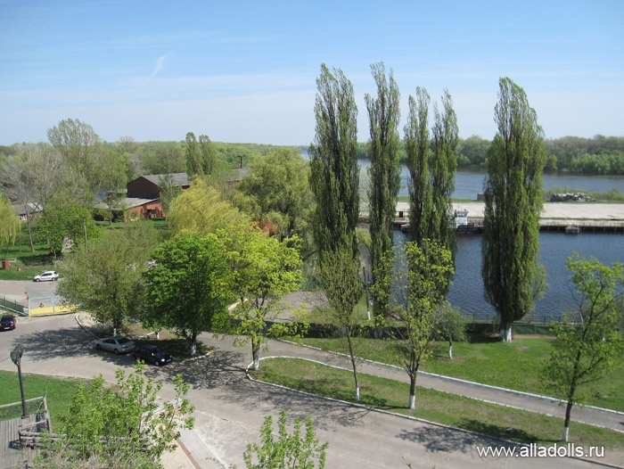 Вид на Десну и окрестности
