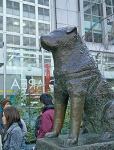 статуя Хатико у станции Сибуя_Япония