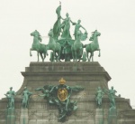 Бельгия. Брюссель. Скульптуры Триумфальной арки