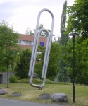 Памятник скрепке _ Норвегия, Осло