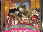 Holiday Barbie Kelly Stacie Dolls Gift Set _ 1998