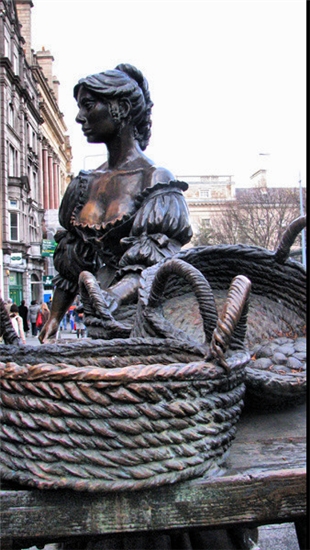 Памятник Молли Малоун в Дублине