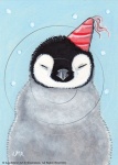 ACEO-party-penguin